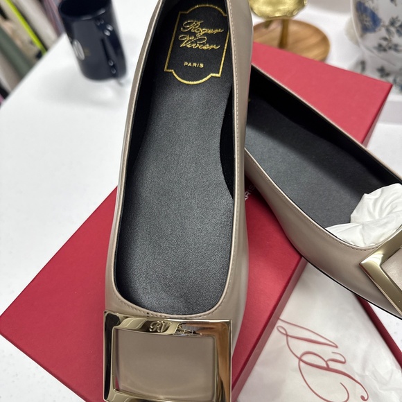 Roger Vivier Ballet Quadrata Trompette size 37/ US 7 - Picture 2 of 6